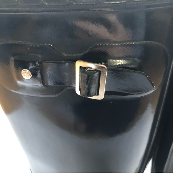 ❌SOLD❌ Hunter Original Tall Gloss Navy Rainboots, Size 6M - Picture 10 of 14